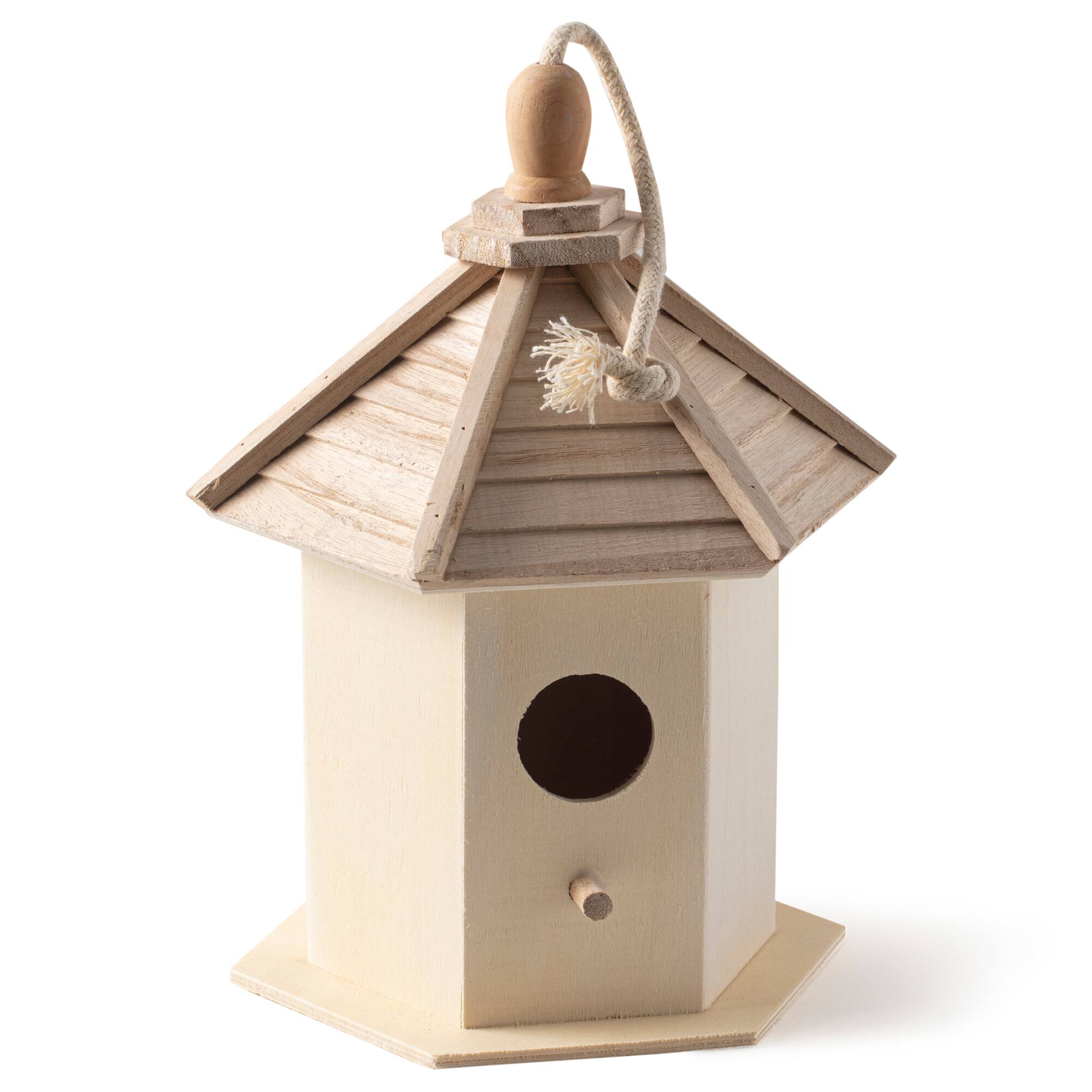 8 Pack: 6.5" Gazebo Birdhouse by Make Market®